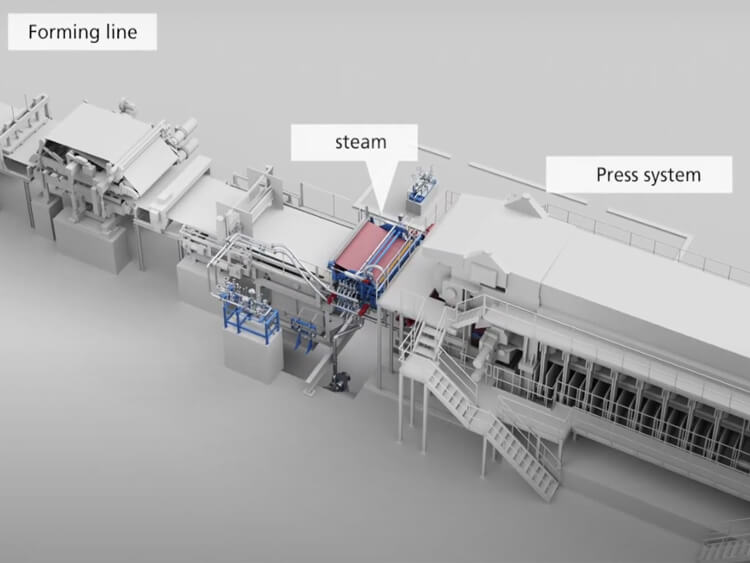 Wood-Based Panel Preheating