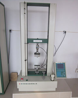 Fabric strength testing instrument